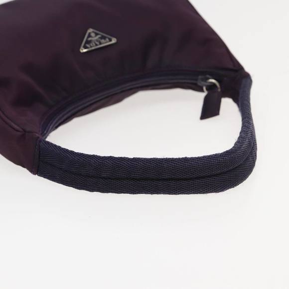 PRADA Accessory Pouch Nylon Purple Auth 82692 - Picture 7 of 16